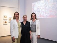 Lucrecia Cormejo, Fiona White y Angie Braun de Corral Lucrecia Cormejo, Fiona White y Angie Braun de Corral