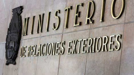 Ministerio de Relaciones Exteriores en Montevideo. Foto: Mauricio Zina / adhocFOTOS