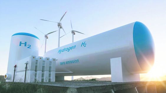 El hidrógeno verde se produce mediante la electrólisis del agua, utilizando energía eléctrica renovable. El hidrógeno verde se produce mediante la electrólisis del agua, utilizando energía eléctrica renovable.