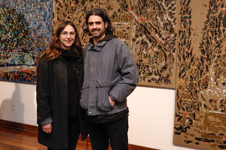 Carolina Aroztegui y Federico Umbre.