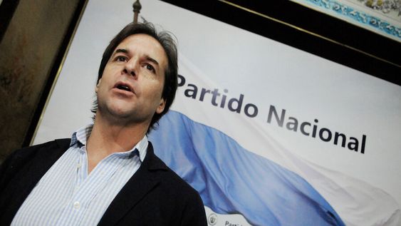 Luis Lacalle Pou en la sede del Partido Nacional. Foto: Javier Calvelo / adhocFOTOS Luis Lacalle Pou en la sede del Partido Nacional. Foto: Javier Calvelo / adhocFOTOS