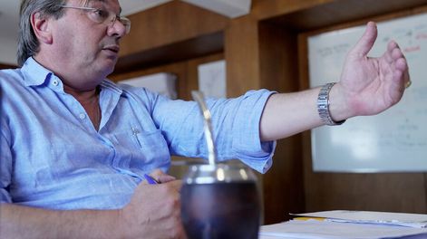 Ministro de Transporte y Obras Públicas, José Luis Falero. Foto: Javier Calvelo, adhocFOTOS