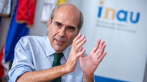 Pablo Abdala durante la entrevista con Búsqueda. Foto: Mauricio Zina / adhocFOTOS