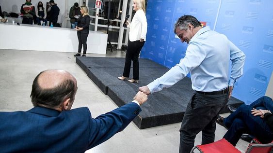 Carolina Cosse, Daniel Martínez y Álvaro Villar. Foto: Javier Calvelo / adhocFOTOS Carolina Cosse, Daniel Martínez y Álvaro Villar. Foto: Javier Calvelo / adhocFOTOS