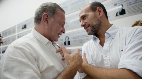 Álvaro Delgado y Martín Lema.