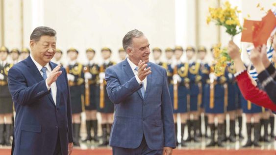 Los presidentes de China y Uruguay, Xi Jinping y Yamandú Orsi, conmemoraron los 38 años del establecimiento de las relaciones diplomáticas entre ambos países. Los presidentes de China y Uruguay, Xi Jinping y Yamandú Orsi, conmemoraron los 38 años del establecimiento de las relaciones diplomáticas entre ambos países.