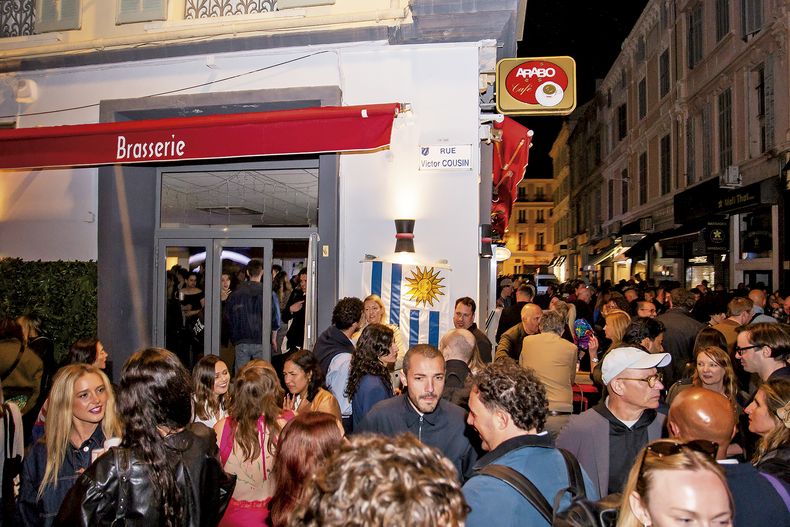 El bar Petit Majestic en Cannes.