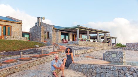 Kevin Nafte y Andrea Krell. Fotos: Lucía Durán