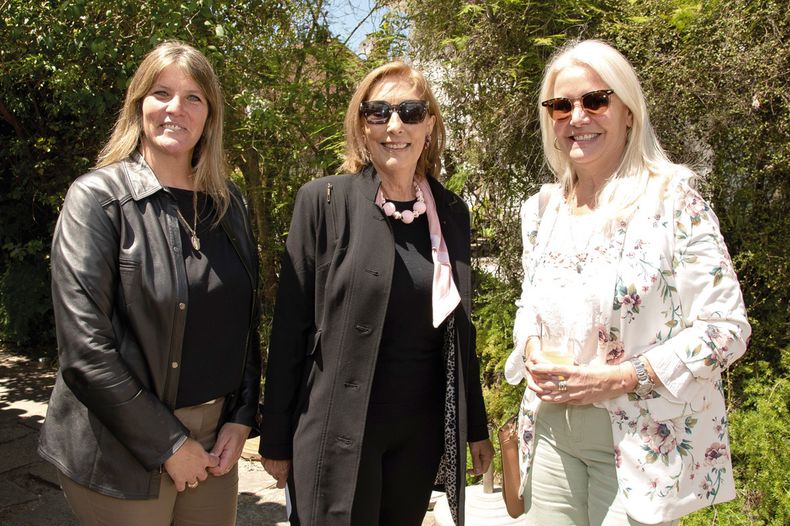 Leticia Lateulade, Mercedes Menafra y Raquel Lateulade