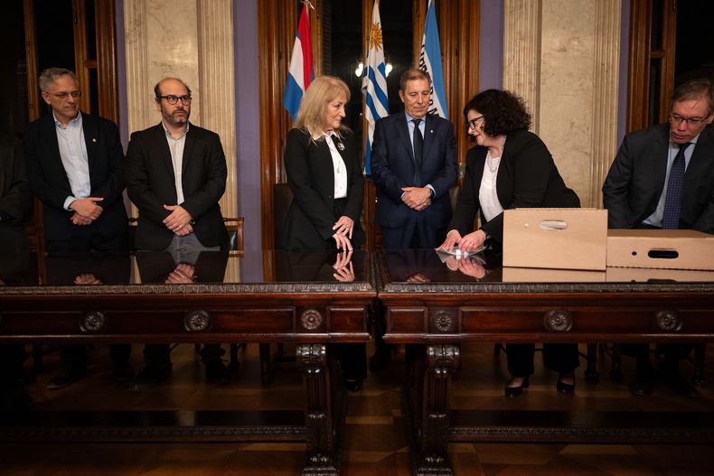 Presentación del proyecto de ley del Presupuesto Nacional, en el Salón de Eventos Especiales del Palacio Legislativo