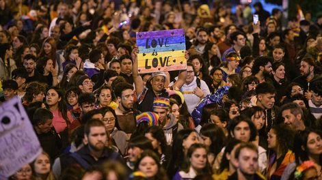 Marcha de la Diversidad. Foto: Santiago Mazzarovich / adhocFOTOS