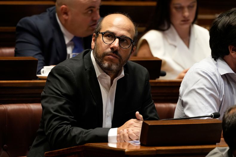 Presidente de la Cámara de Diputados, Sebastián Valdomir.