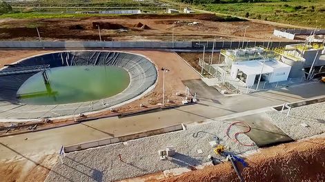 Planta de residuos industriales