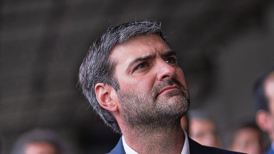 Nicolás Martinelli durante la inauguración de un espacio de capacitación laboral en Montevideo. Foto: Pablo Vignali, adhocFOTOS Nicolás Martinelli durante la inauguración de un espacio de capacitación laboral en Montevideo. Foto: Pablo Vignali, adhocFOTOS