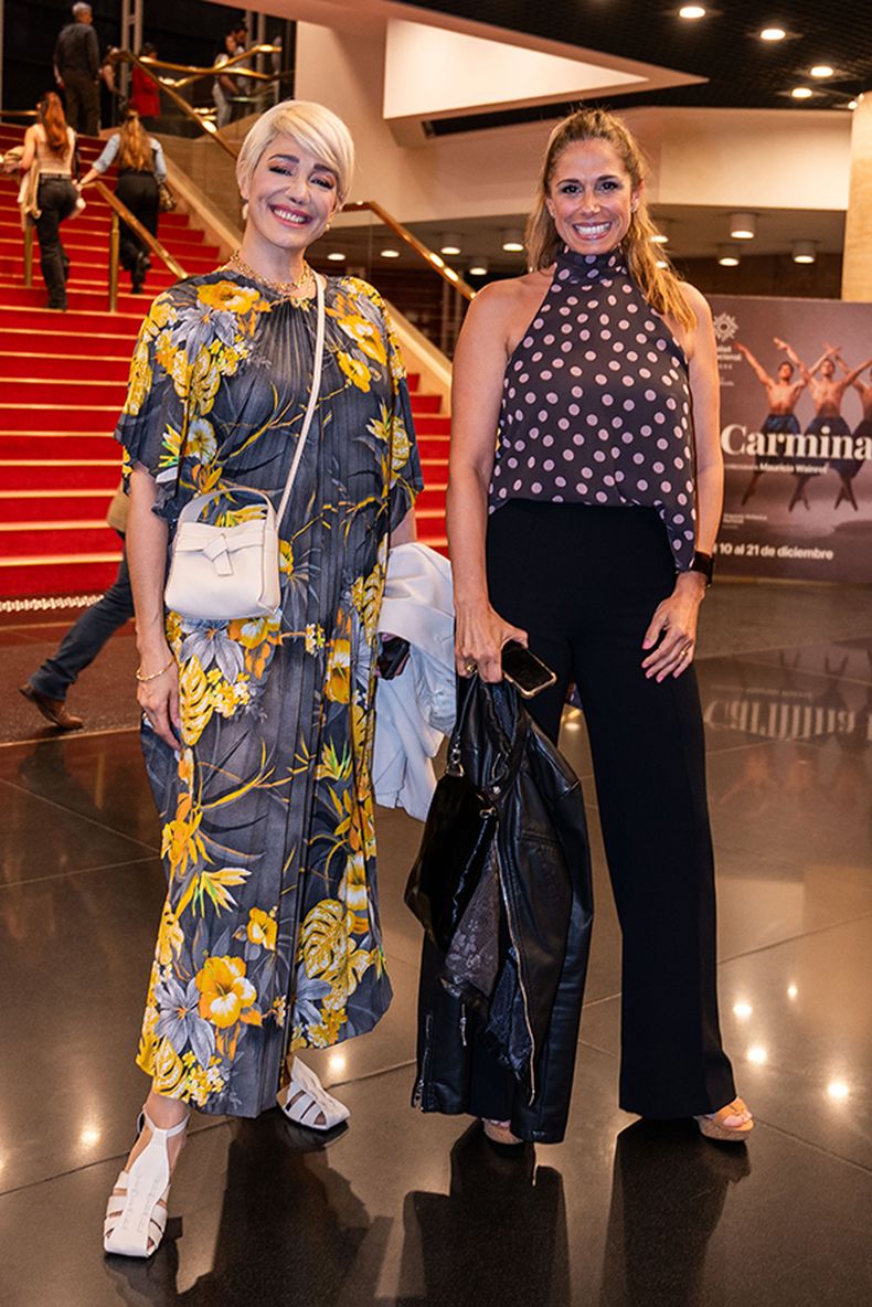 Eunice Castro y Virginia Russo.