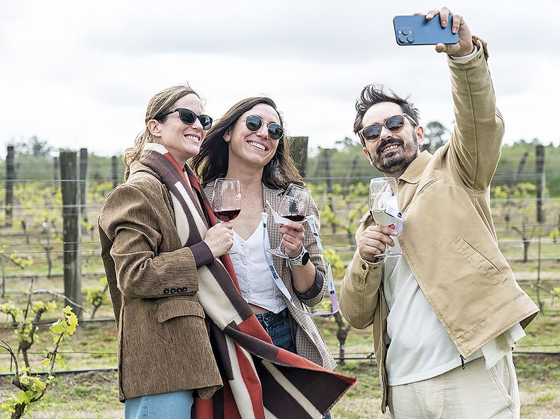 Daniela Fierro, Magdalena Sendra y Javier Fiorina.
