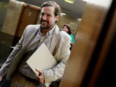 Diputado frenteamplista Federico Preve en el Palacio Legislativo. Diputado frenteamplista Federico Preve en el Palacio Legislativo.