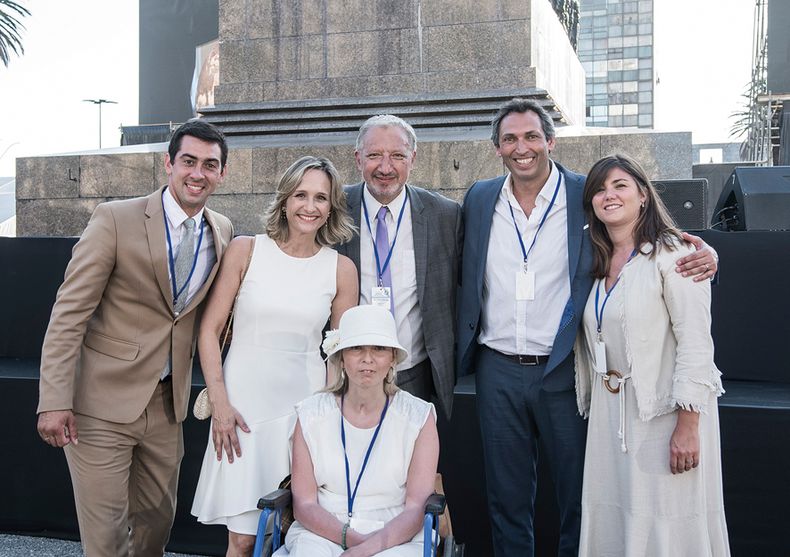Esteban Vieta, Laura Raffo, Romina Fasulo, Gerardo Sotelo, Andrés Abt y Analía Raurich.