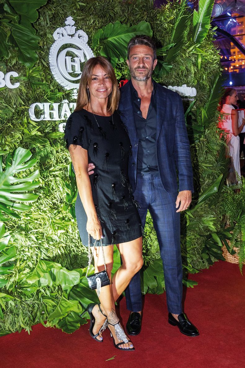 Claudia Fernández y Leonel Delménico