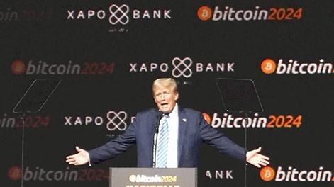 Donald Trump, en agosto, en un evento sobre criptoactivos en Nashville