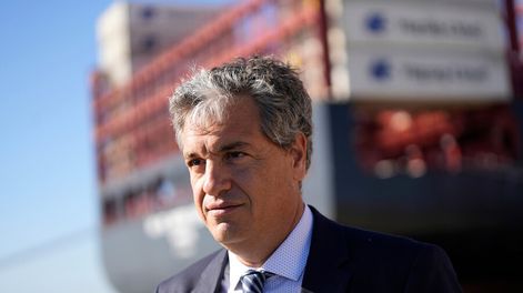 Curbelo reclama “defender” la terminal montevideana. Foto: Daniel Rodríguez / adhocFOTOS