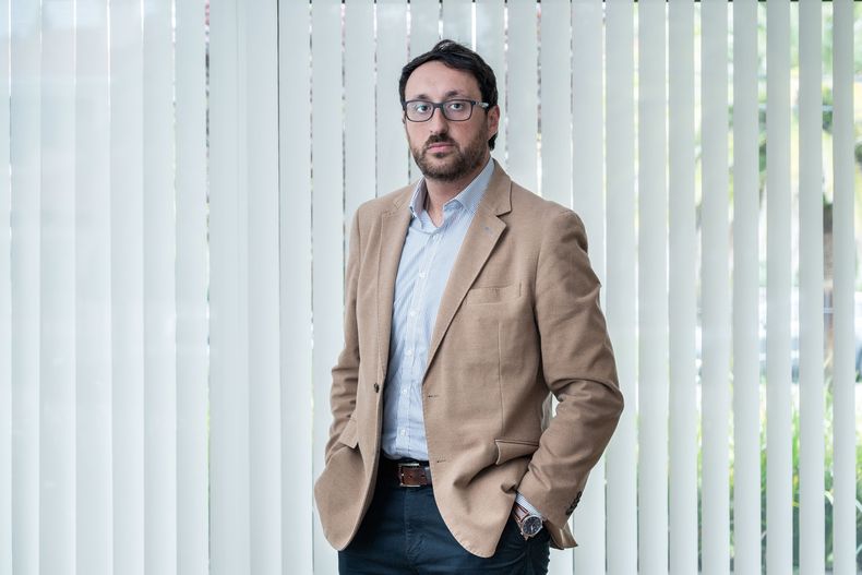 El presidente de Apsur, Gustavo Di Genio