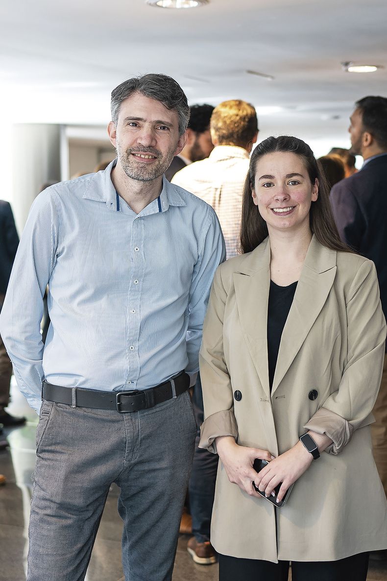 Pablo Miranda y Noelia Martínez.&nbsp;