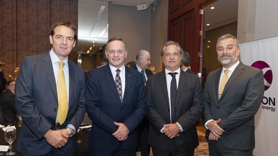 Santiago Parodi, Álvaro Delgado, Haroldo Espalter y Karl Rios