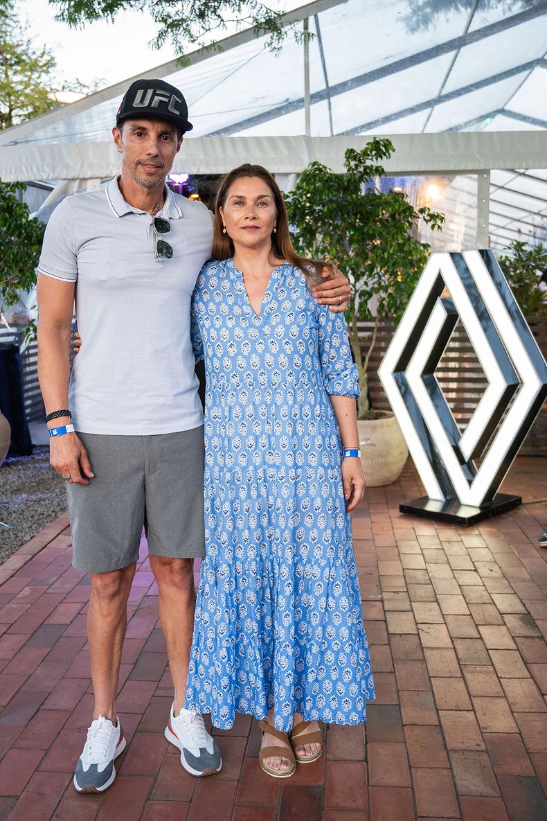 Fabián Carini y Virginia Ferreira.&nbsp;