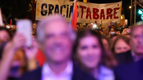 imagen de Tabaré Vázquez se despidió como republicano y proclamado como el guía para el “renacimiento” del Frente Amplio