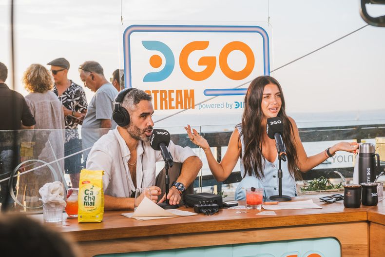 Joaquín el Pollo Álvarez y Zaira Nara.