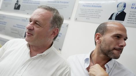 Álvaro Delgado y Martín Lema 