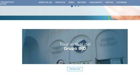 Web del BID