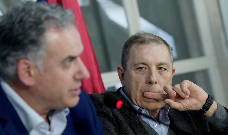 Yamandú Orsi y Gabriel Oddone.