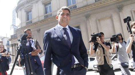 La defensa de Sendic acusa a los medios de someterlo a un “juicio paralelo”. Foto: Nicolás Der Agopián.