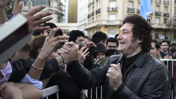 Javier Milei. Fotos: AFP Javier Milei. Fotos: AFP