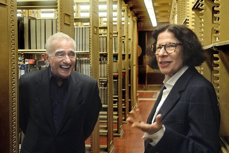 Martin Scorsese y Fran Lebowitz