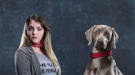Valeria Solórzano y Oliver. Foto: Adrián Echeverriaga