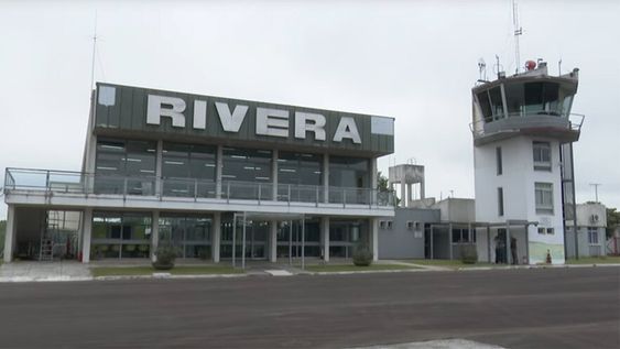 Aeropuerto de Rivera. Foto: Presidencia Aeropuerto de Rivera. Foto: Presidencia