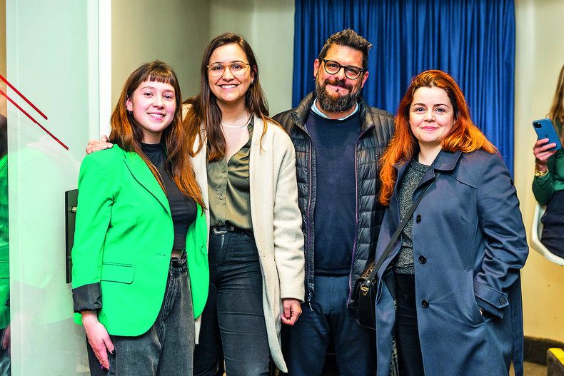 De Penguin Random House: Luna Cichero, Clara Amengual, Julián Ubiría y Virginia da Costa
