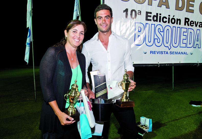 imagen de Valeria Quesada y Agustín Tarigo fueron los ganadores de las principales categorías de la X Copa de Oro Búsqueda en La Barra