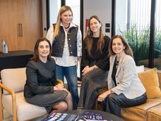 Alejandra Frutos, Tania Thomsen, Ivana Azcué y Mónica Saravia.