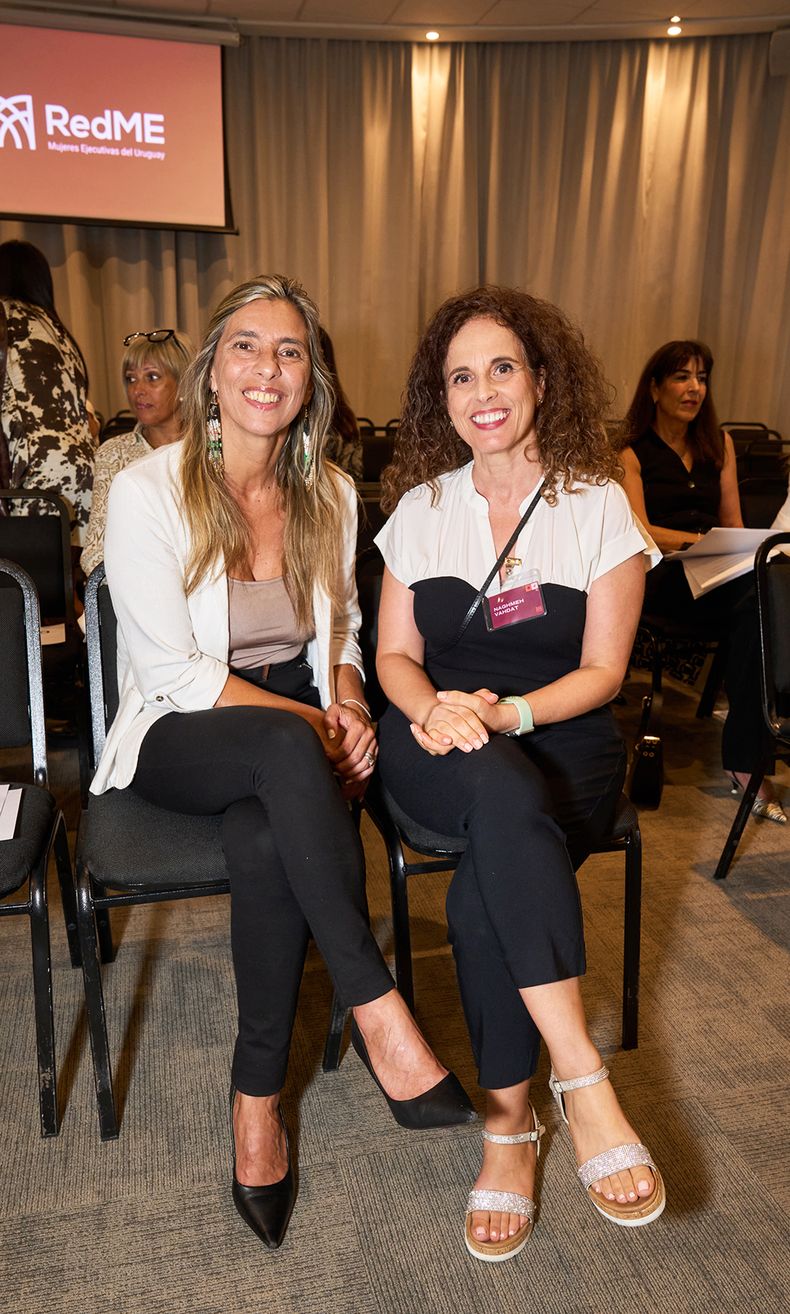 Ana Claudia Caram y Naghmeh Vahdat.