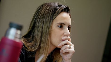 La ex vicecanciller denunció en la Fiscalía que integrantes del gobierno intentaron desaparecer mensajes sobre Marset. Foto: Javier Calvelo / adhocFOTOS