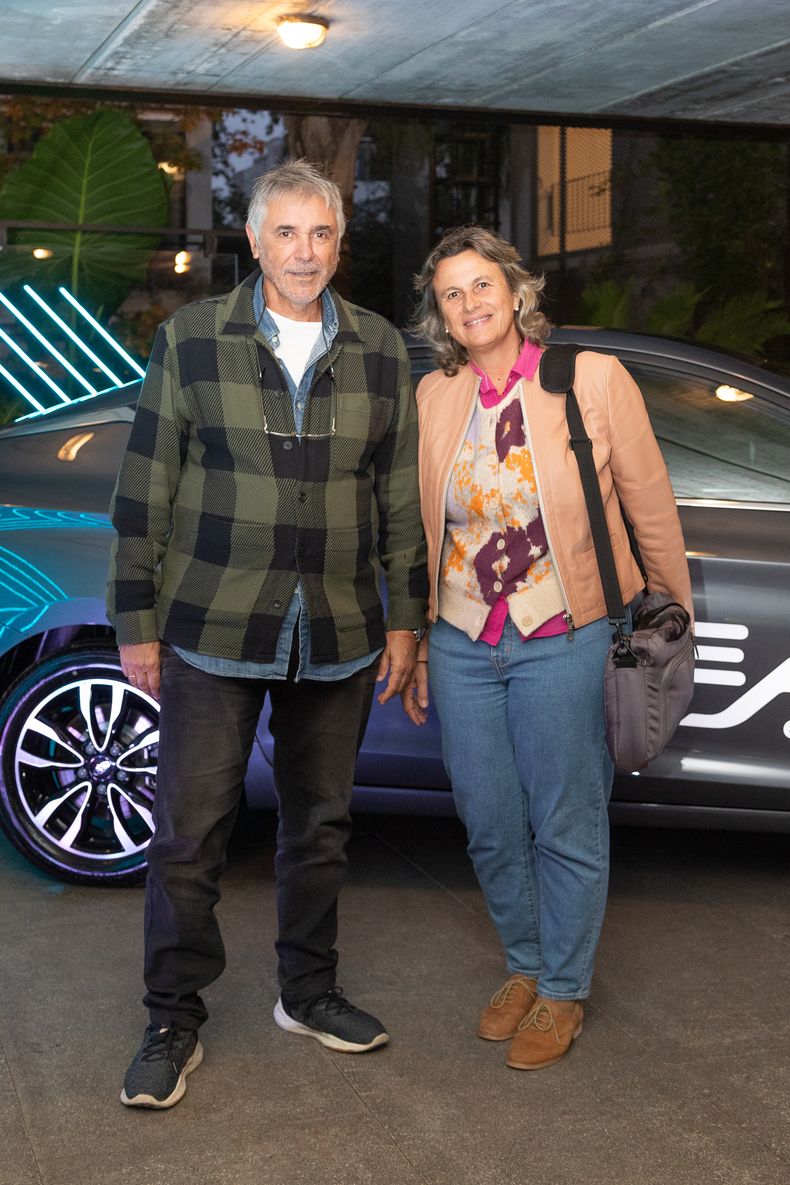 Henry Abreu y Adriana Ruggeri