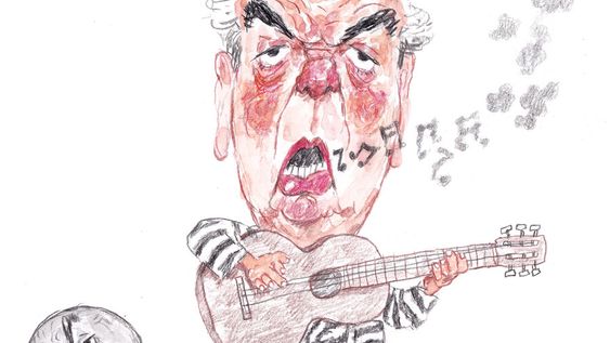 Caricatura de Junior. Caricatura de Junior.