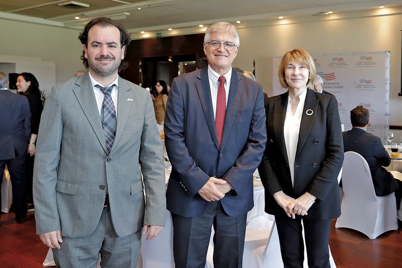 Nicolás Brenner, Alberto Scarpelli e Imelda Skolcic.&nbsp;