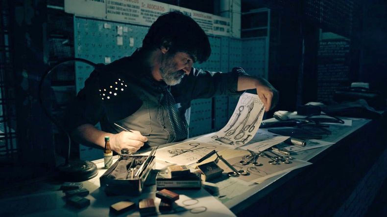 Quemadura china se filmó en el Club Neptuno, un set gigante y amenazante