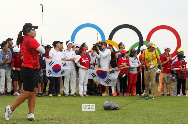 imagen de Con gran categoría, la surcoreana Inbee Park logró la medalla  de oro en el regreso del golf femenino a los Juegos Olímpicos