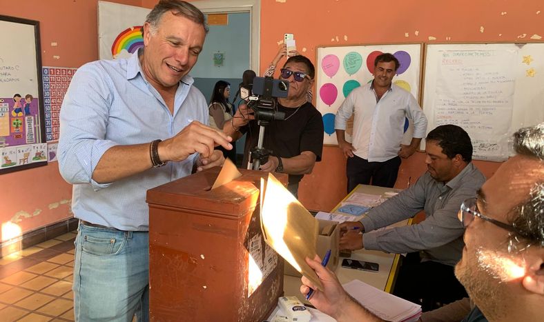 Alejo Umpiérrez, intendente reelecto de Rocha